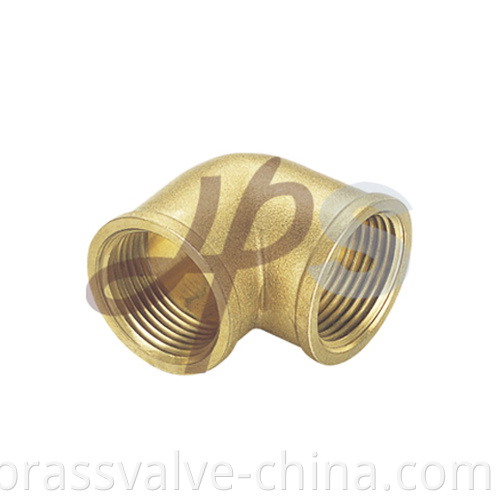 Brass 90 Degree Female Elbow H852